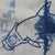 Dolphin Love shibori dyed shopping bag
