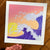 "California Bunnywave" open edition archival print