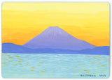 Magic AP card Original Artwork - Mt. Fuji At Sunset #4