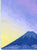Magic AP card Original Artwork - Mt. Fuji At Sunset #1