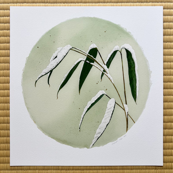 "Bamboo in Winter" Archival print