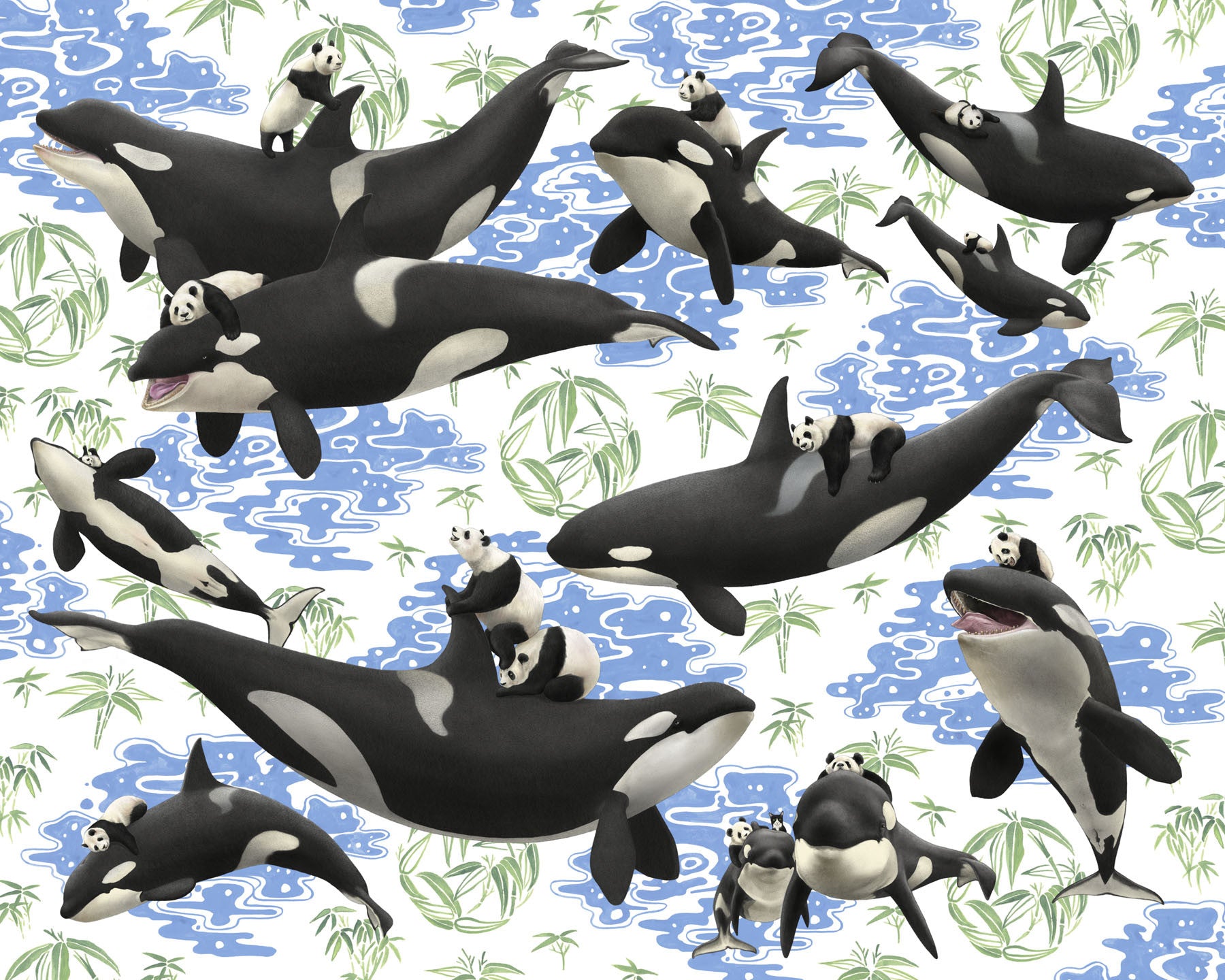 その他 Pandas in the Cherry Orchard! Zingaro Captives: Orcas n' Pandas